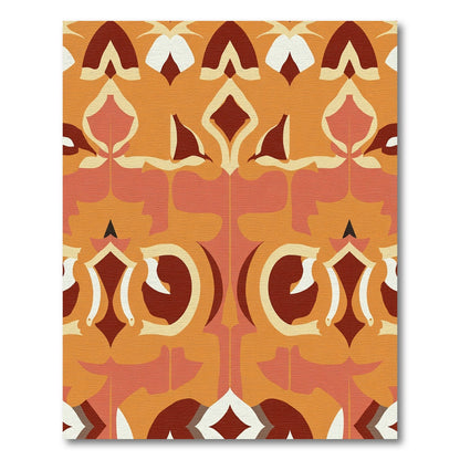 Saffron Amber Floral Archway Rug