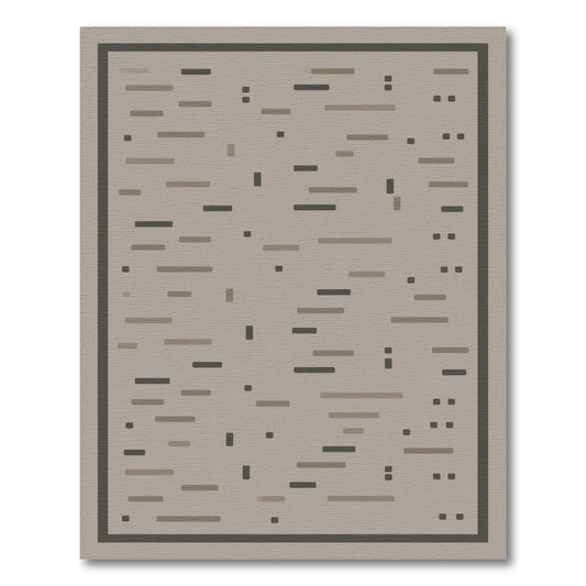 Abstract Area Beige Geometric Abstract Area Rug