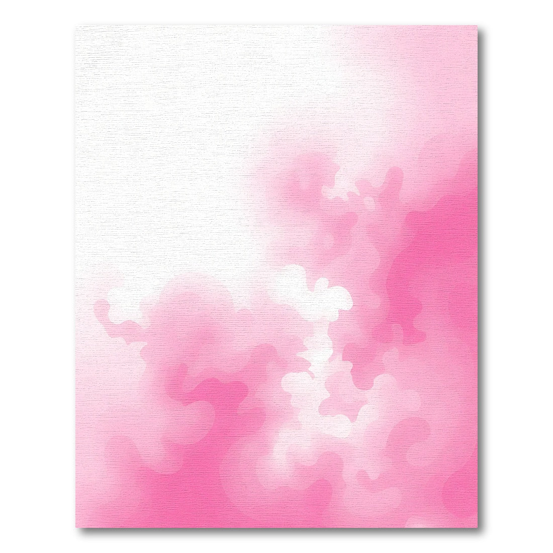 Soft Pink Cloud Bloom Rug