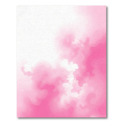 Soft Pink Cloud Bloom Rug