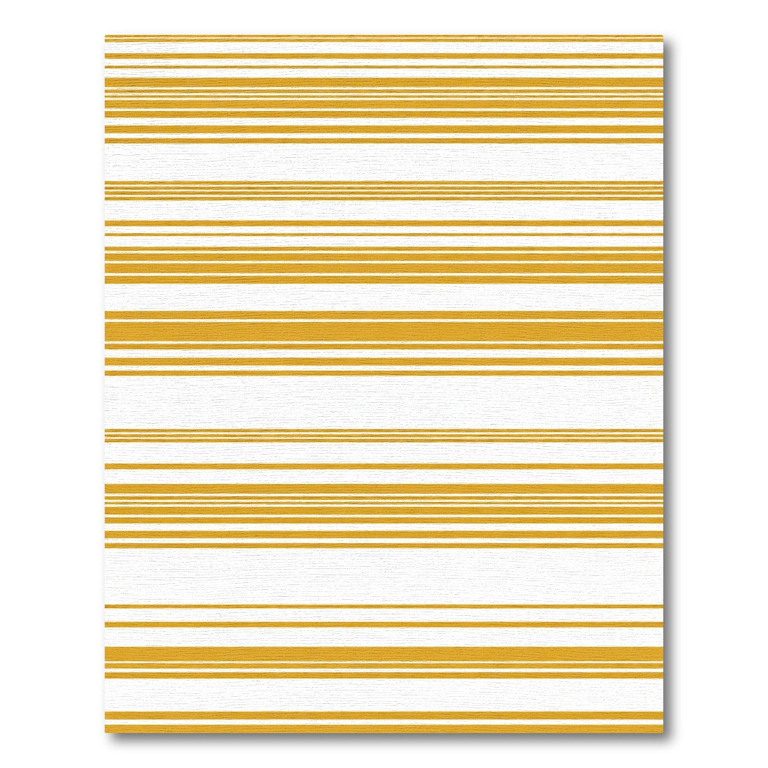 Golden Horizontal Stripe Harmony Rug