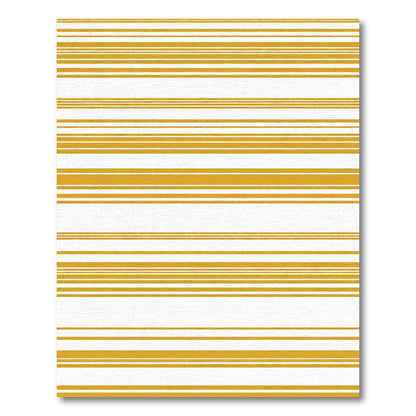 Golden Horizontal Stripe Harmony Rug