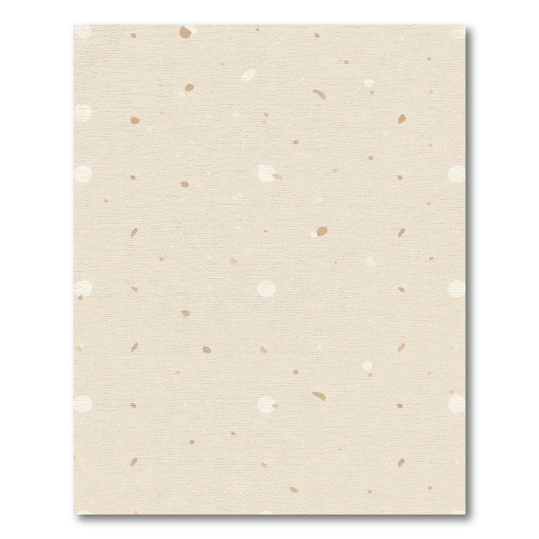 Neutral Speckled Abstract Scatter Rug