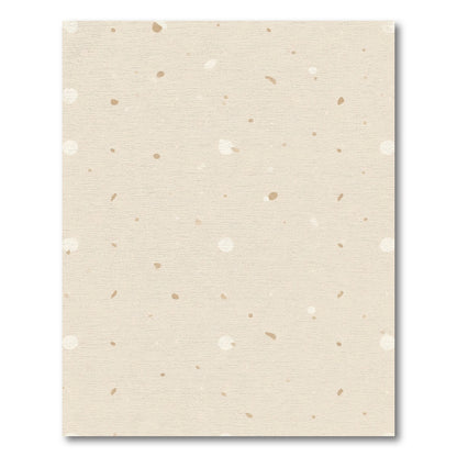 Neutral Speckled Abstract Scatter Rug