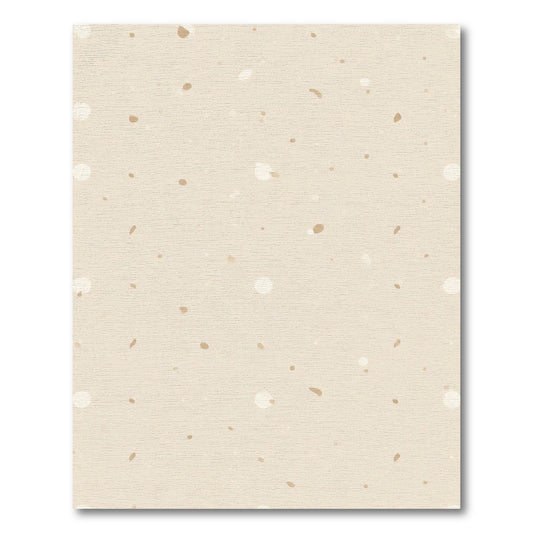 Neutral Speckled Abstract Scatter Rug