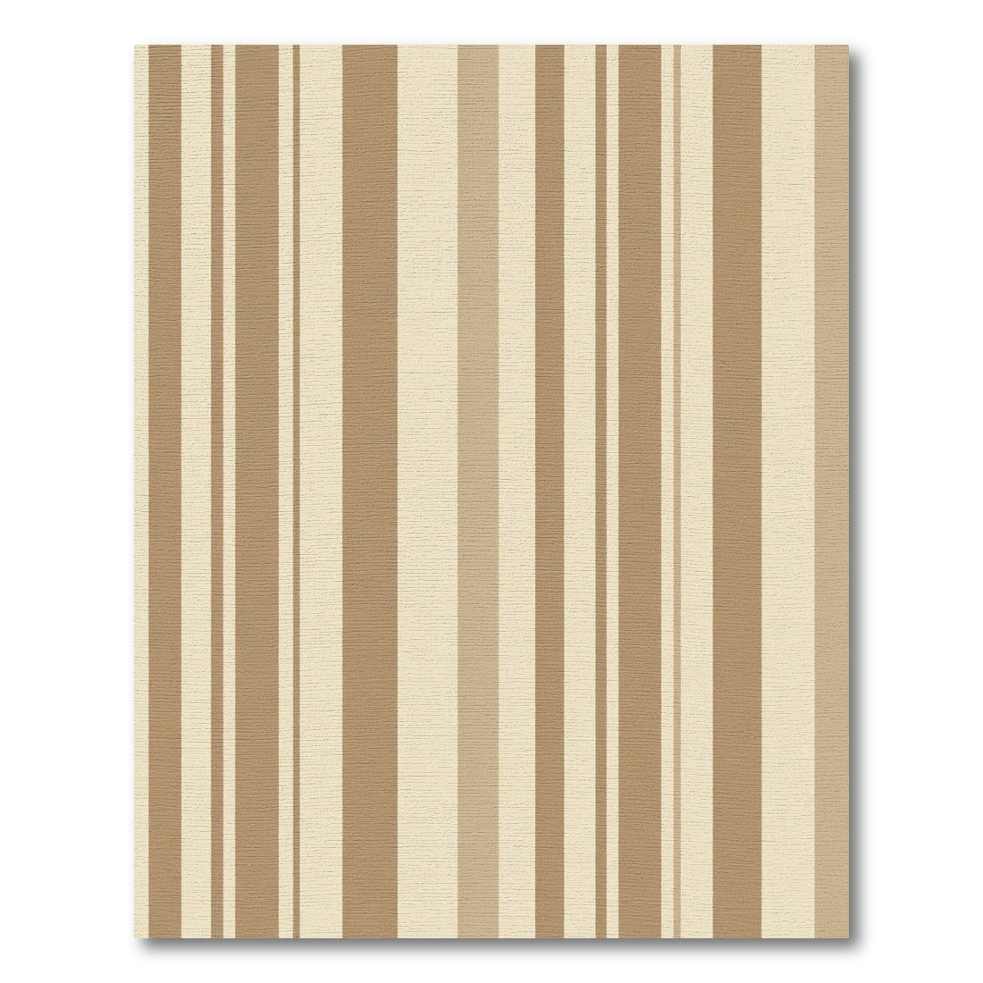 Natural Tones Vertical Stripe Rug