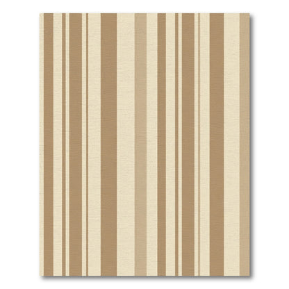 Natural Tones Vertical Stripe Rug