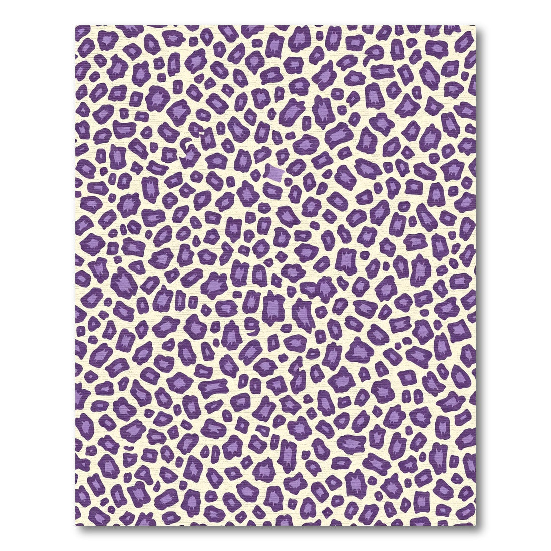 Purple Leopard Spots Texture Rug