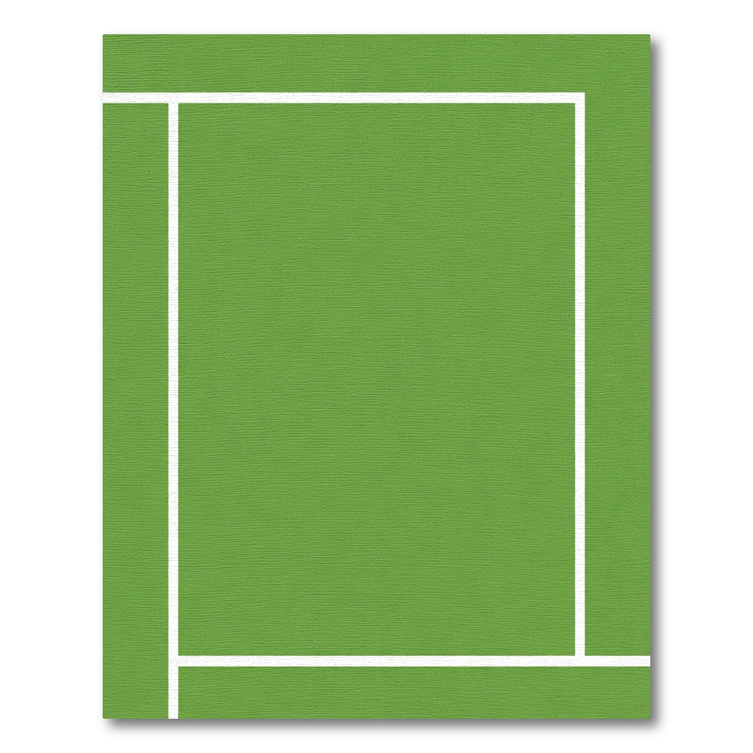 Emerald Grid Clean Lines Rug
