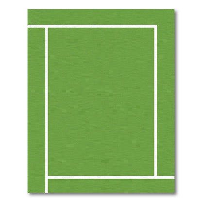 Emerald Grid Clean Lines Rug