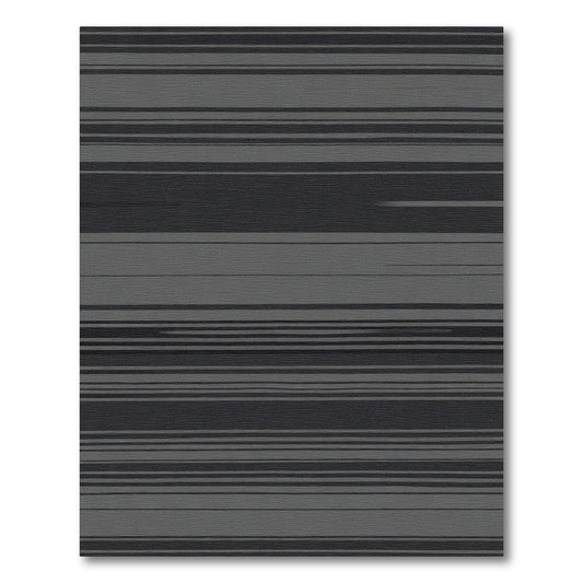 Minimalist Gray Horizontal Barre Textures Rug