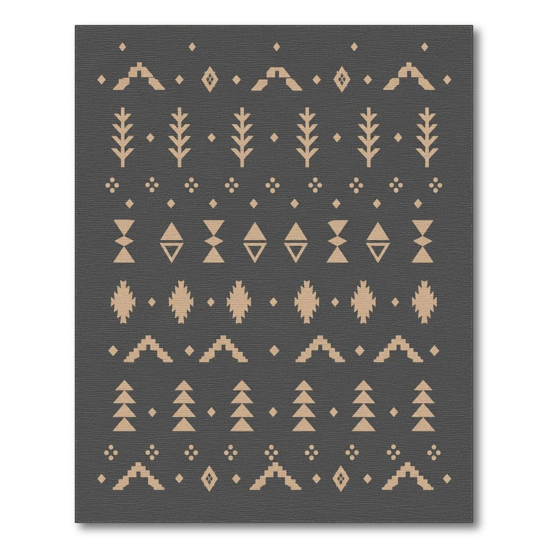 Beige Heritage Tribal Area Rug