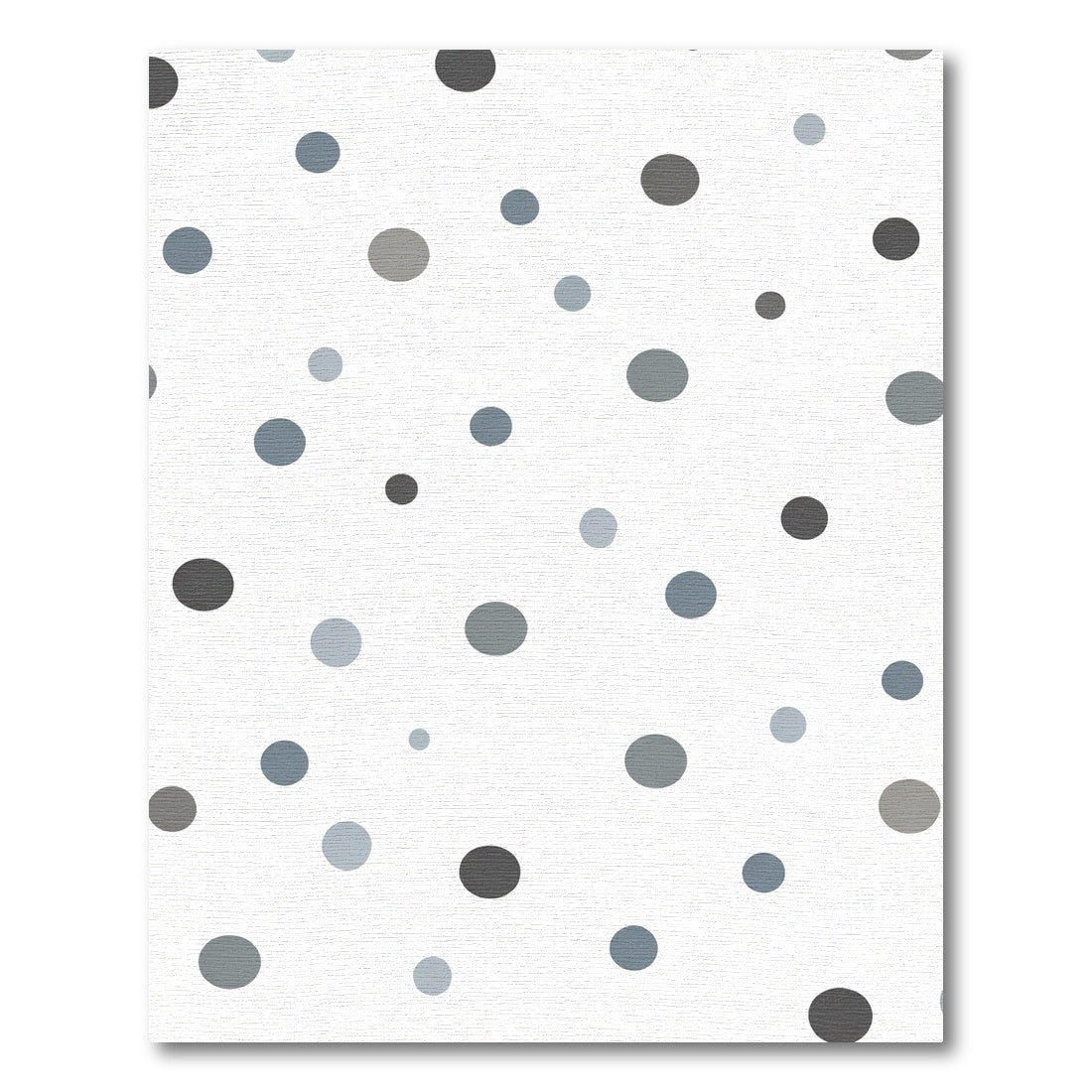 Muted Polka Dot Spot Cluster Rug