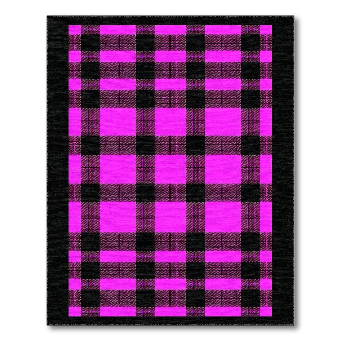 Pink Buffalo Check Area Rug
