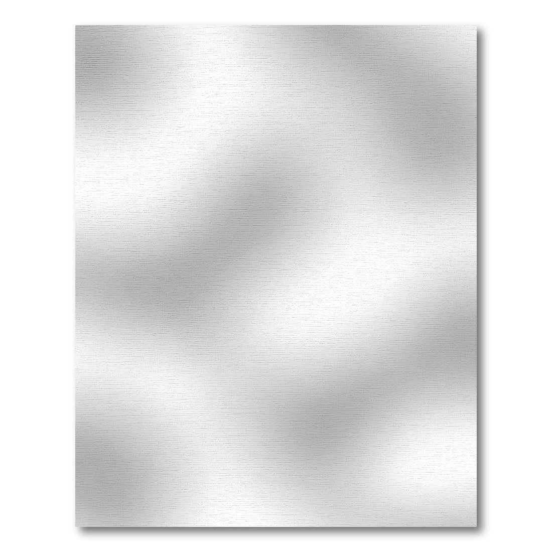 Soft Gray Abstract Organic Waves Rug