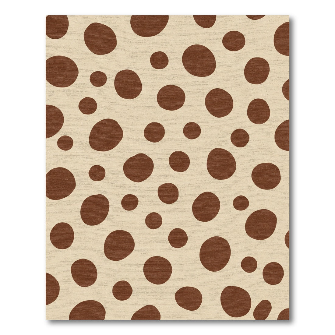 Brown Dot Cloud Formation Rug