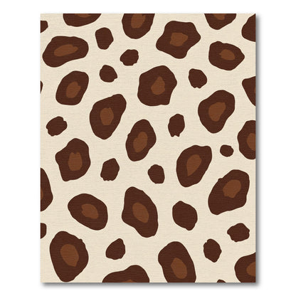 Brown Leopard Spot Harmony Rug