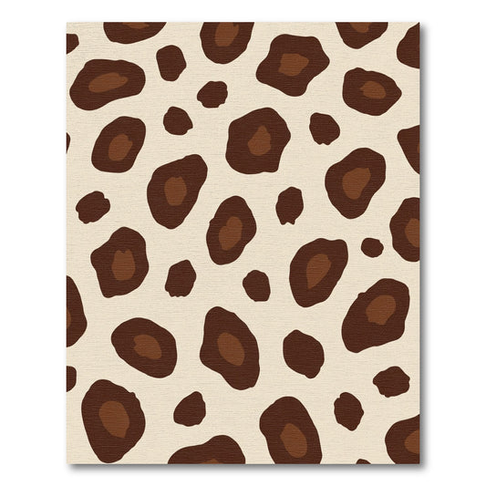 Brown Leopard Spot Harmony Rug