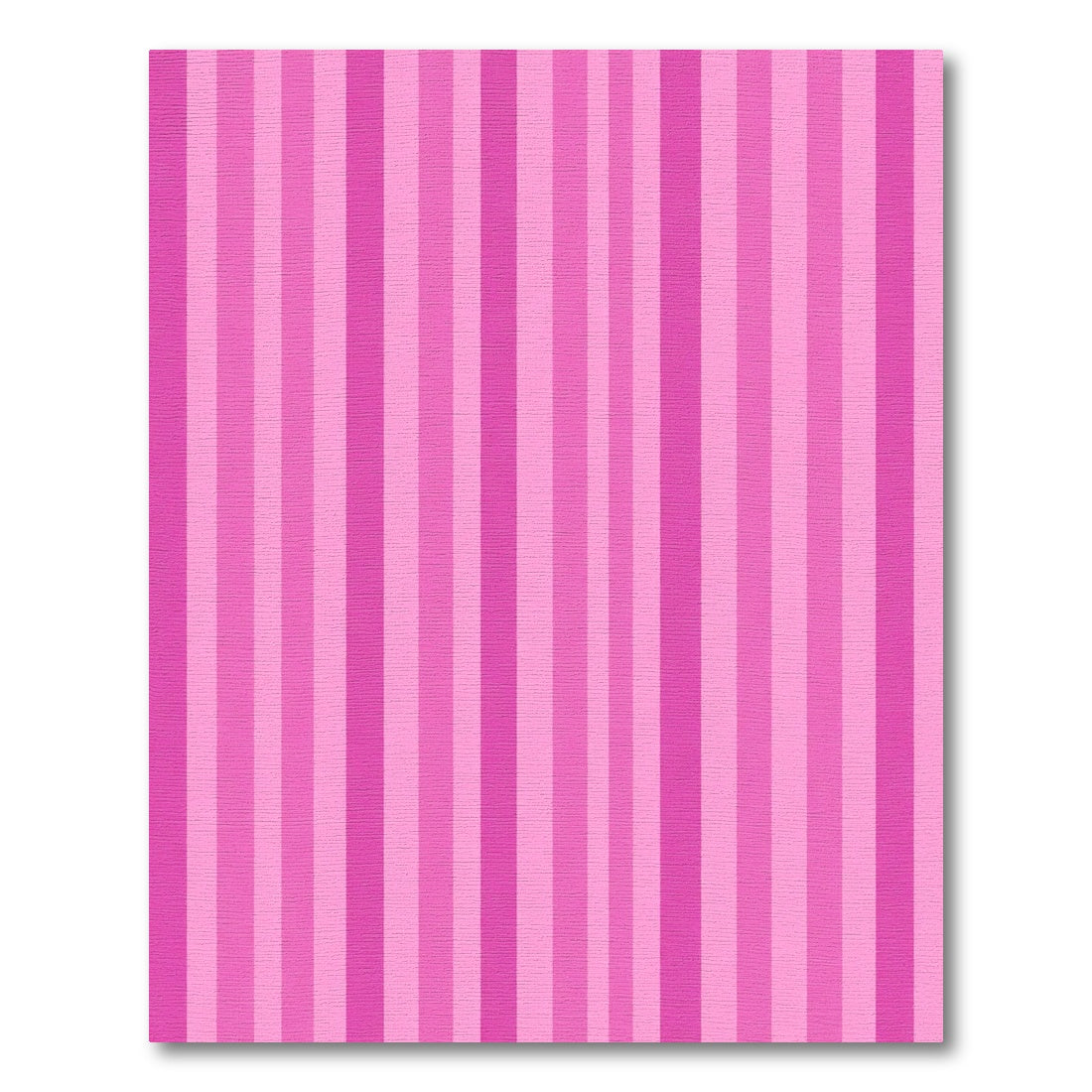 Vertical Pink Stripe Ribbon Rug