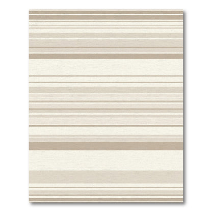 Neutral Tones Wide Narrow Stripe Rug