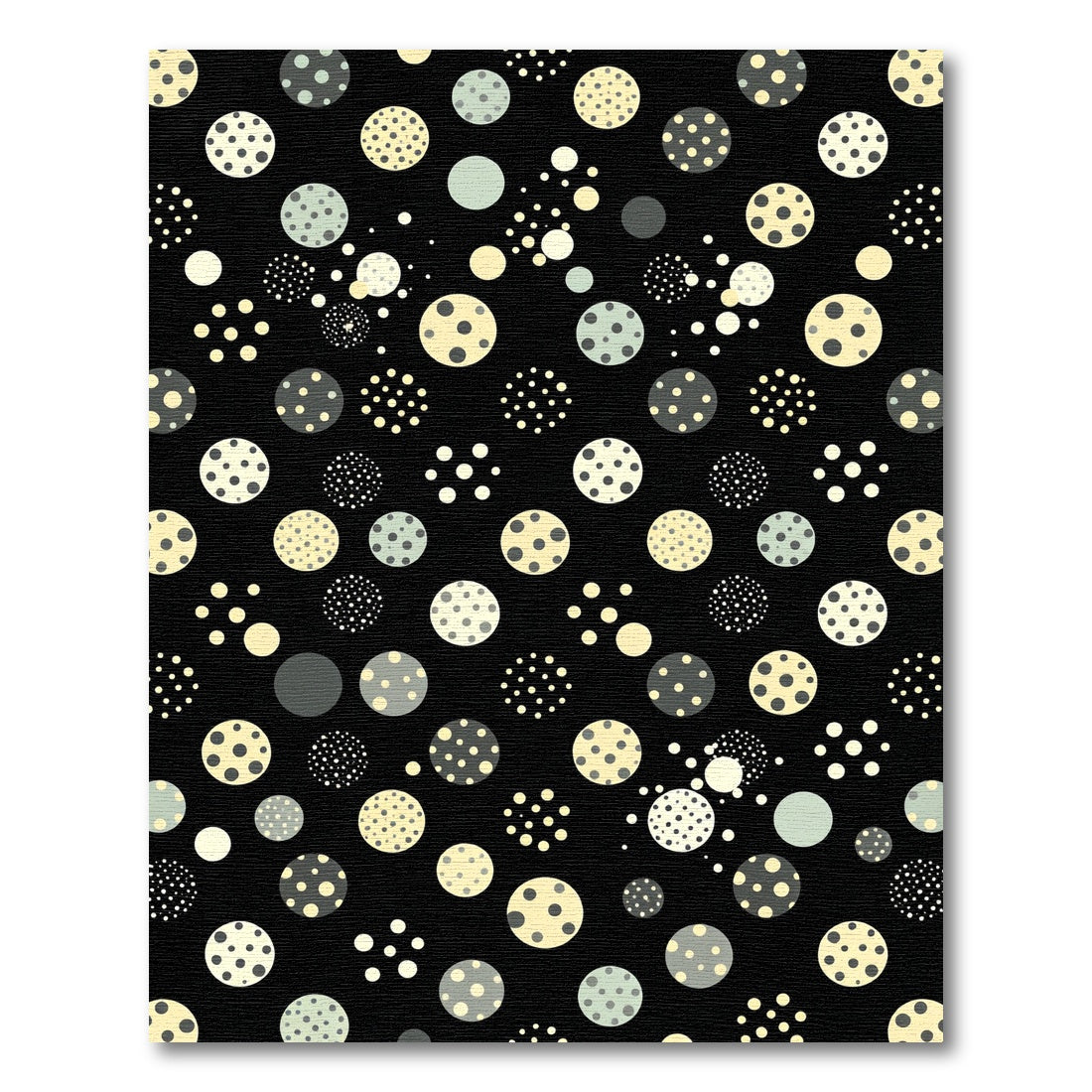 Subtle Polka Dot Array Rug