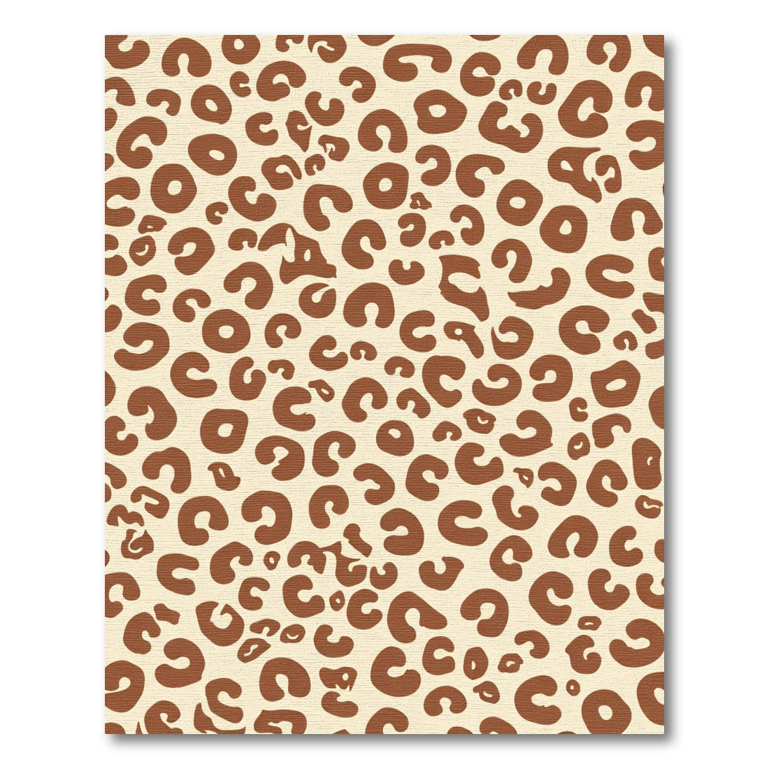 Brown Leopard Spot Classic Rug