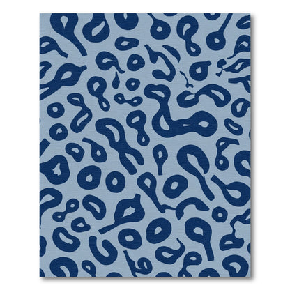 Naval Abstract Organic Clusters Rug
