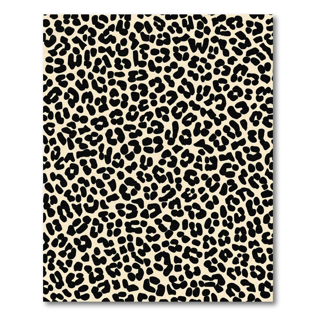 Bold Sable Spots Cheetah Print Rug