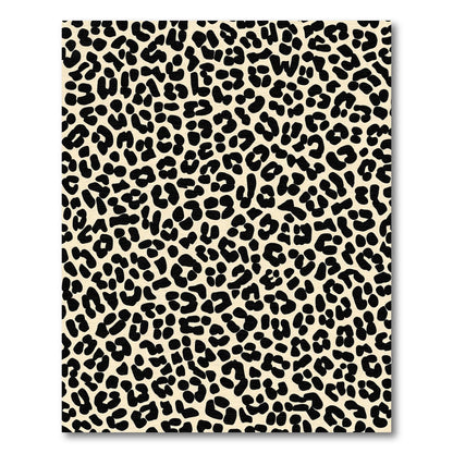 Bold Sable Spots Cheetah Print Rug