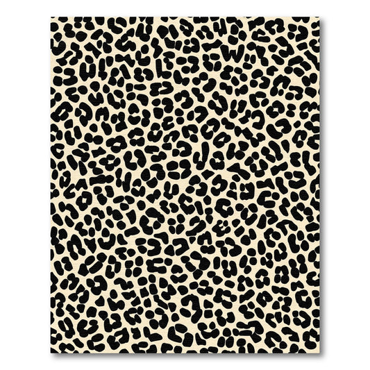 Bold Sable Spots Cheetah Print Rug