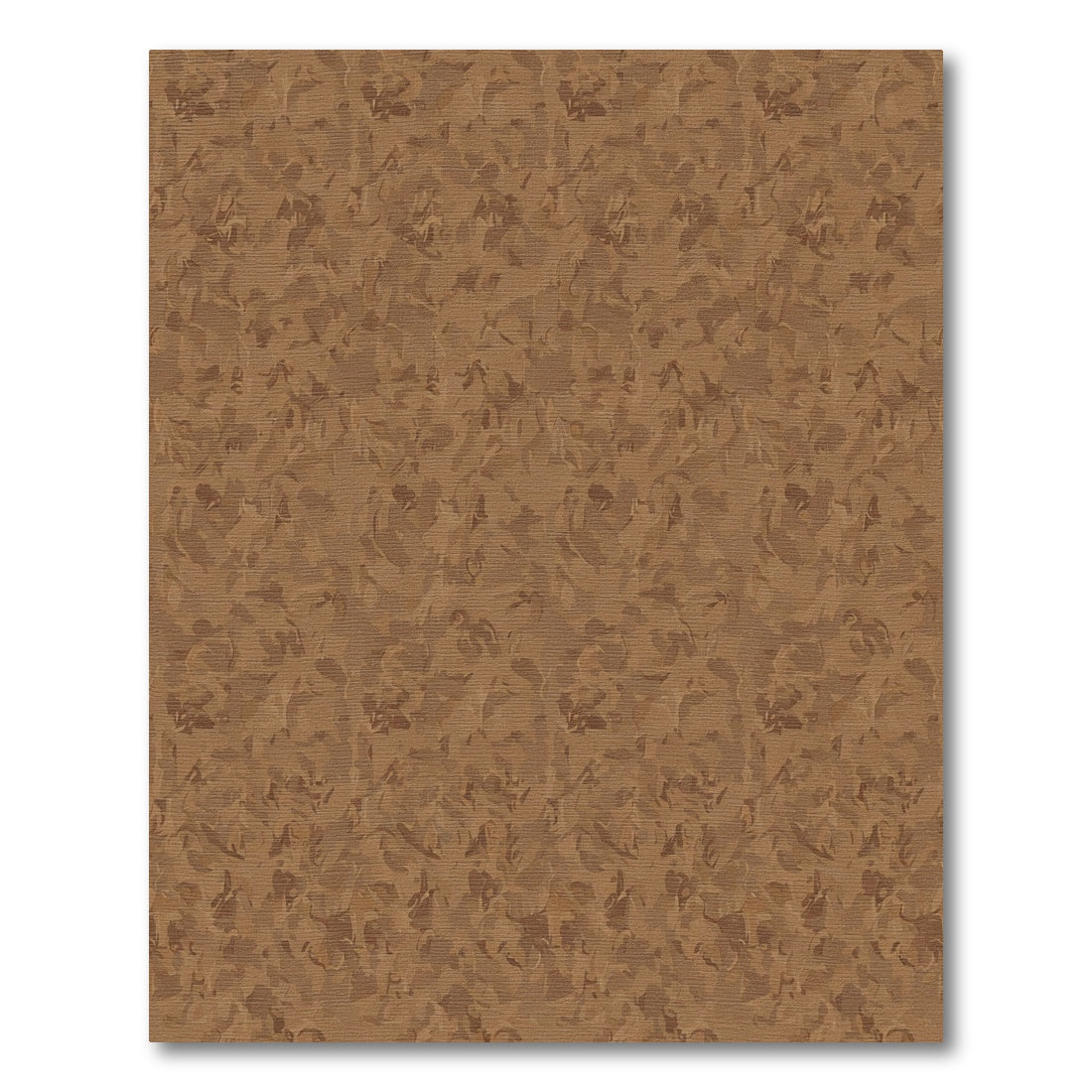 Earthy Tone Abstract Swirl Rug