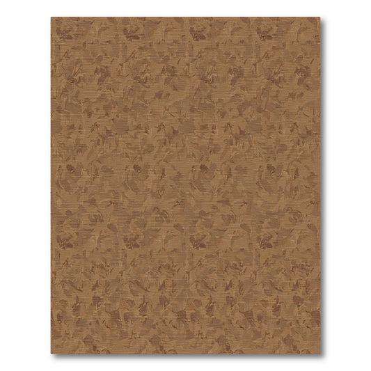 Earthy Tone Abstract Swirl Rug