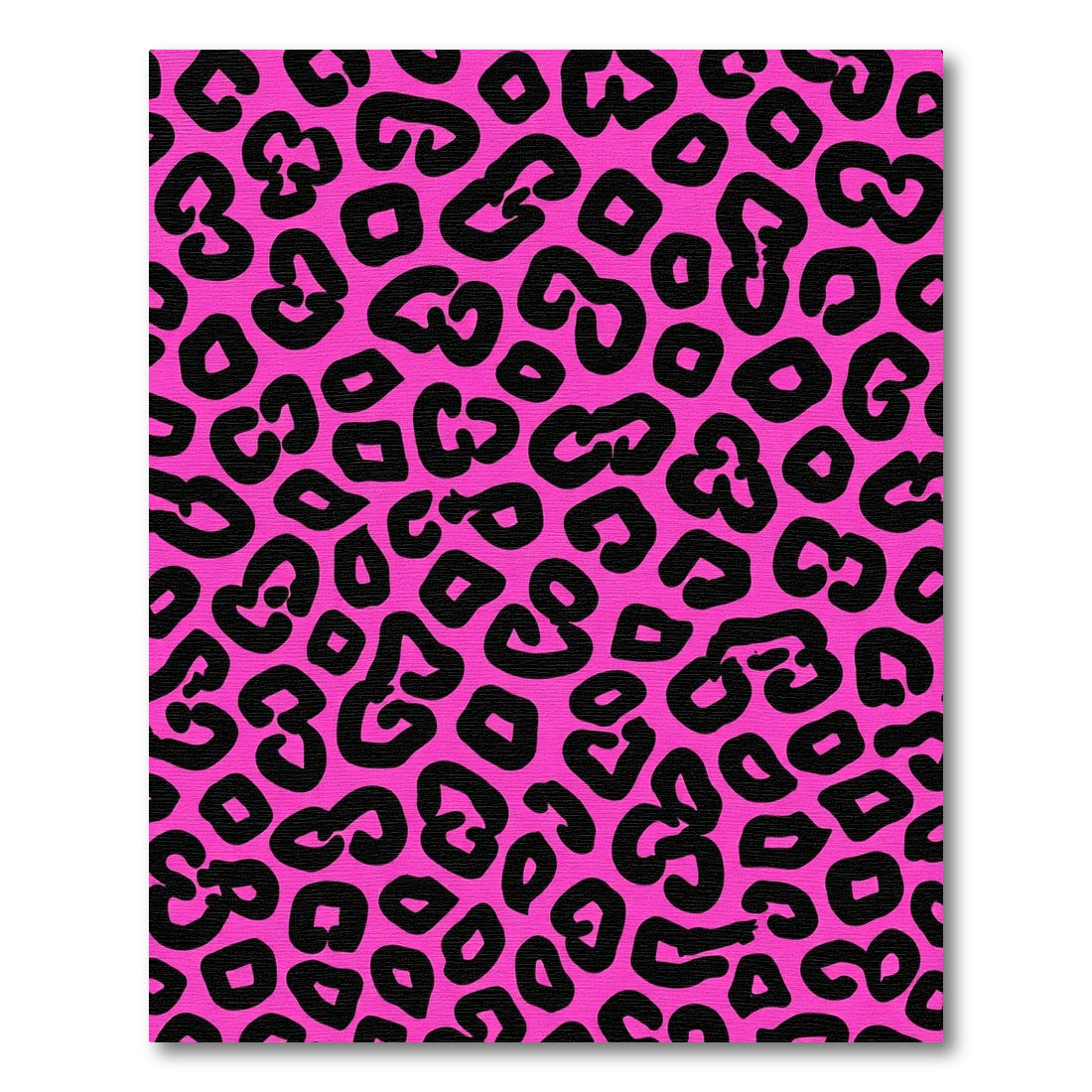 Fuchsia Bold Animal Spots Rug