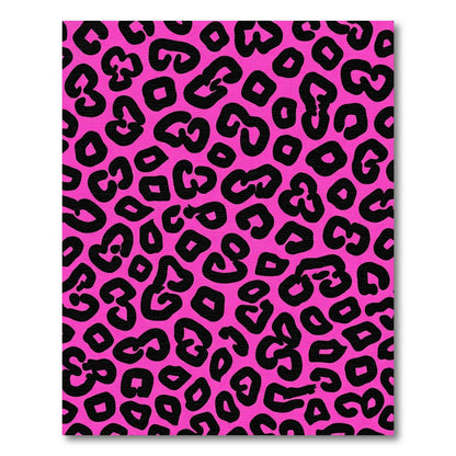 Fuchsia Bold Animal Spots Rug