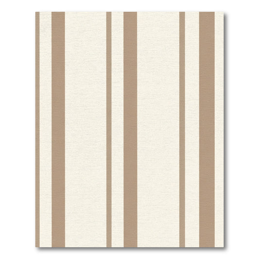 Alternating Beige Cream Vertical Lines Rug