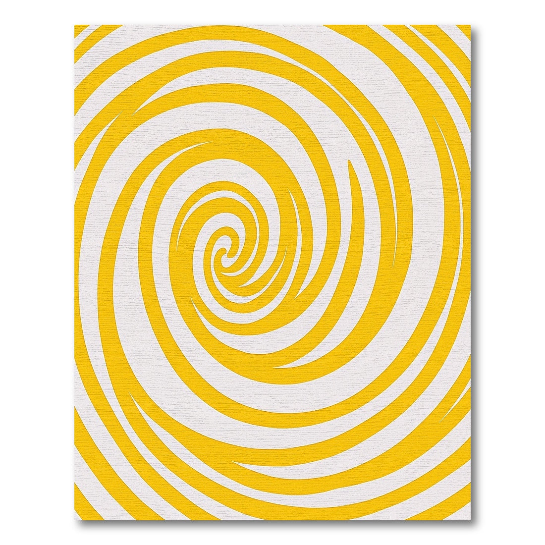Golden Spiral Abstract Rug