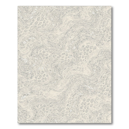 Beige Swirl Abstract Area Rug