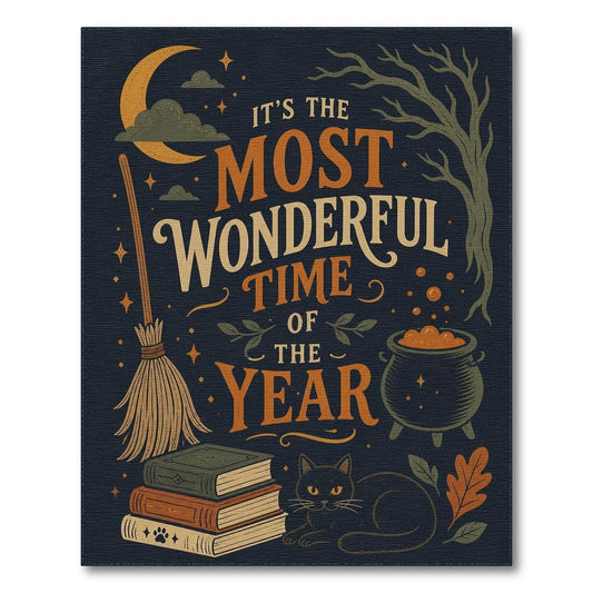 Most Wonderful Time Halloween Area Rug