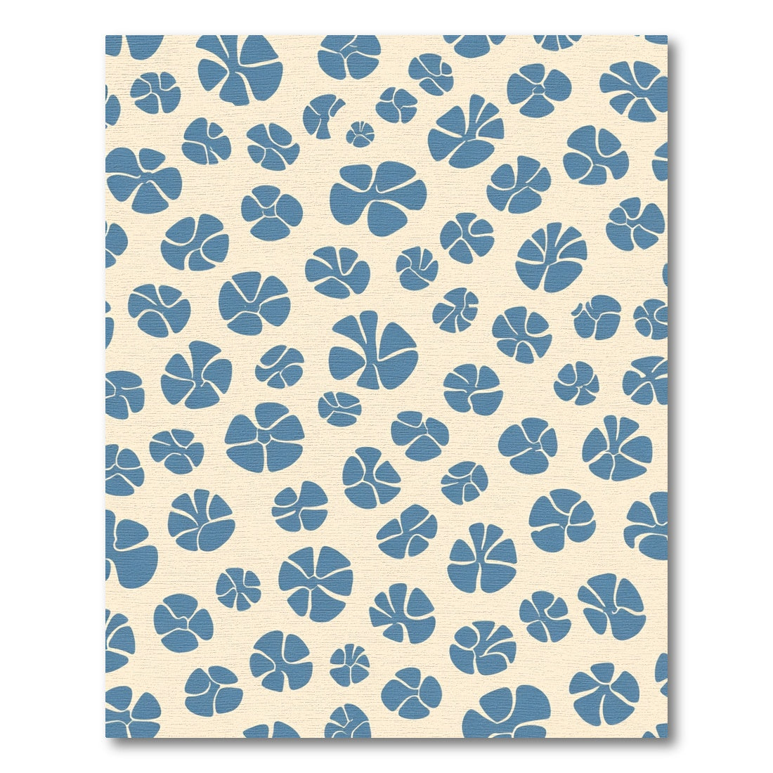 Cerulean Bloom Scatter Rug