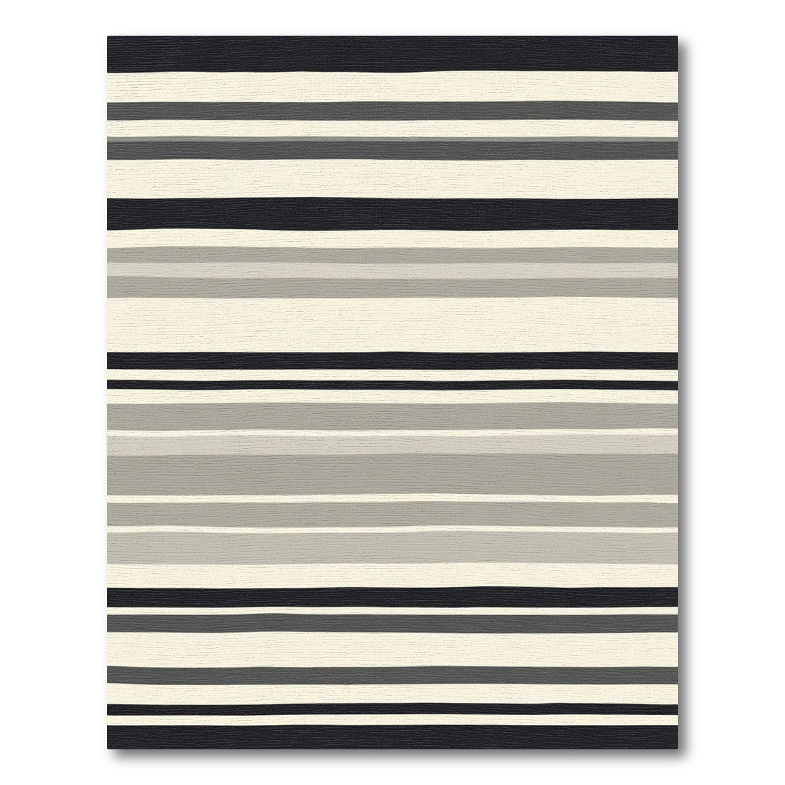 Monochromatic Striped Gradient Rug