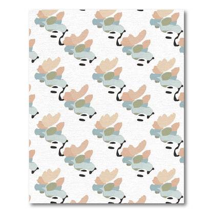 Pastel Abstract Splatter Composition Rug