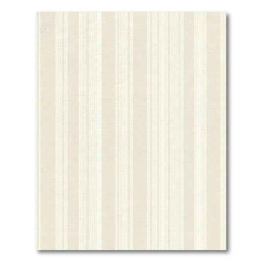 Subtle Cream Vertical Stripes Rug