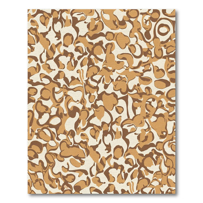 Caramel Amber Organic Flow Rug