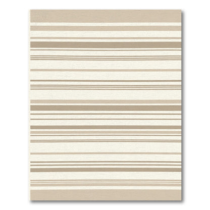Neutral Striped Horizontal Lines Rug