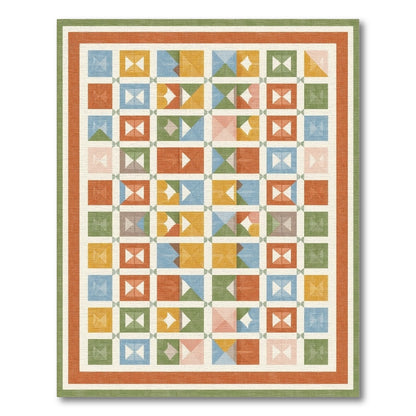 Multi-Color Geometric Area Rug