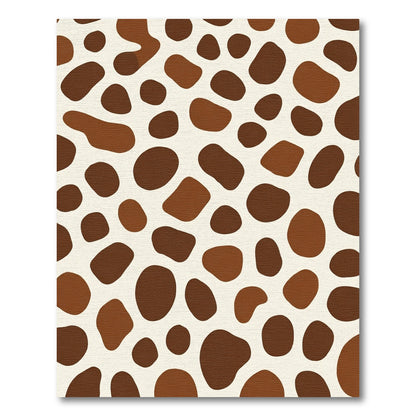 Neutral Earthy Spotty Organic Arrangement Rug