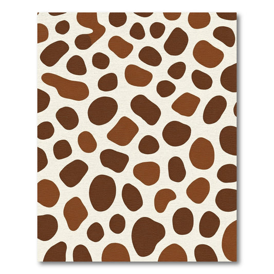 Neutral Earthy Spotty Organic Arrangement Rug