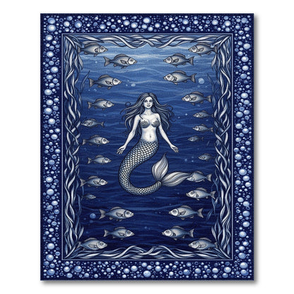 Mermaid Ocean Area Rug