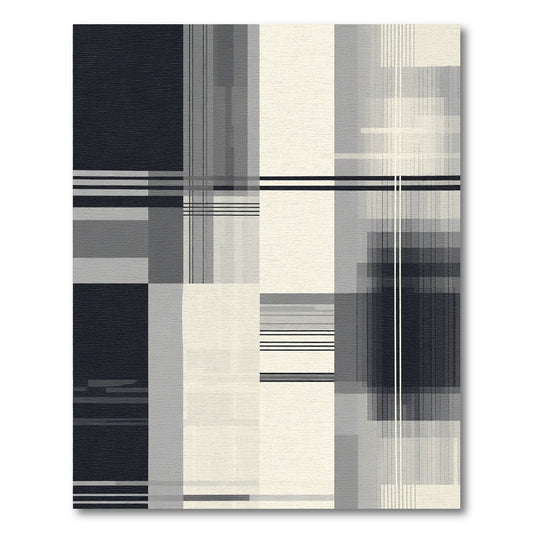Monochromatic Geometric Blocks Stripes Rug