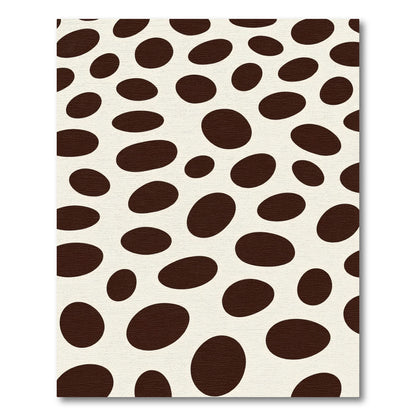 Brown Spot Field Rug